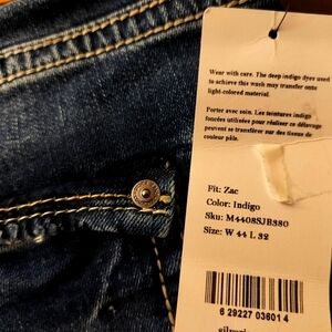 Silver Jeans Zac Bootcut Fit - NWT - size 44x32